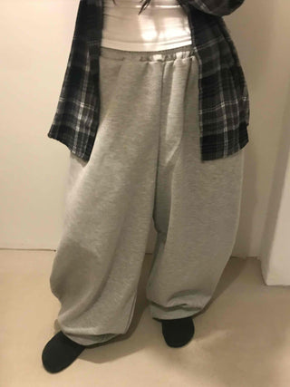New Basic Curved Training Long Pants