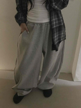 New Basic Curved Training Long Pants