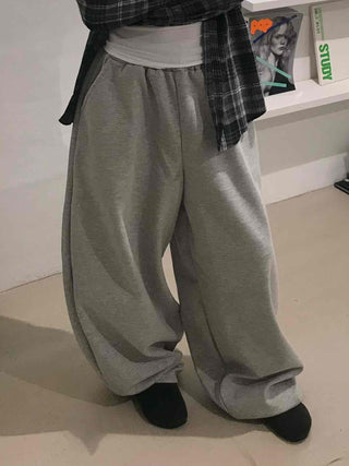 New Basic Curved Training Long Pants