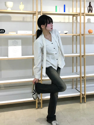 Kose Low-rise Bootcut Pants