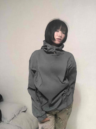Effortless Chic Rustling Plain Hoodie
