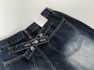 Miku Washed Wide Denim