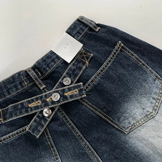 Miku Washed Wide Denim