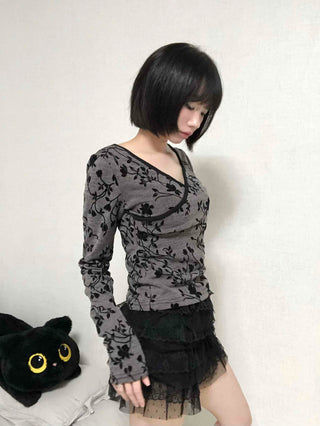 Tiered lace frill shorts