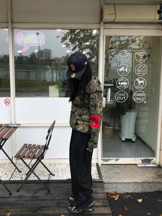 New Basic Cotton Plain Pintuck Long Pants