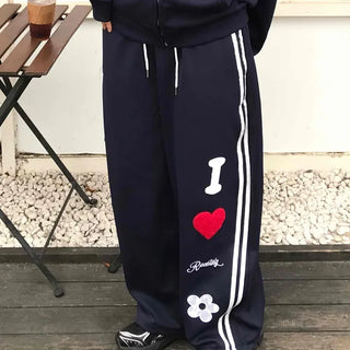 Basic Loose Fit Track Pants