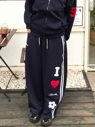 Basic Loose Fit Track Pants