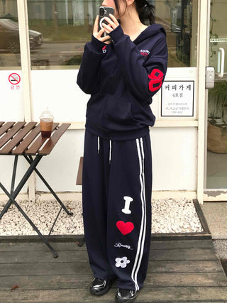 Basic Loose Fit Track Pants