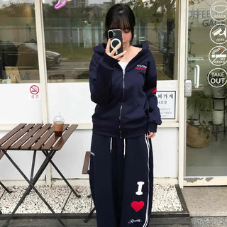 Basic Loose Fit Track Pants