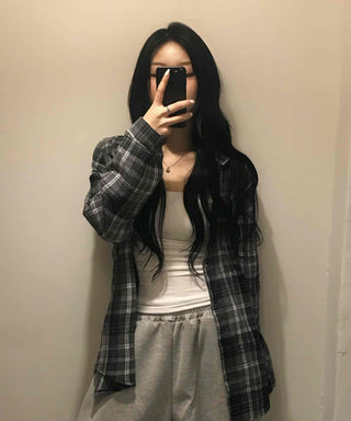 Street Oversized Check Shirt
