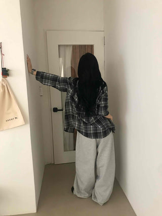 Street Oversized Check Shirt