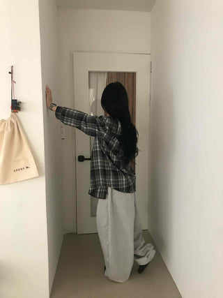Street Oversized Check Shirt