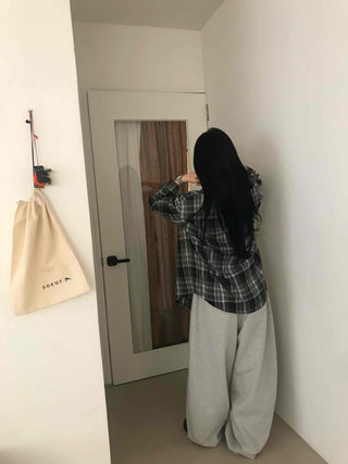Street Oversized Check Shirt