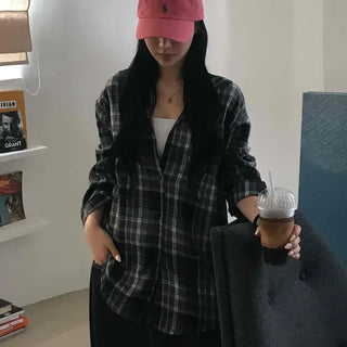 Street Oversized Check Shirt