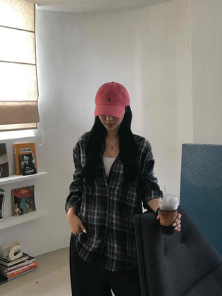 Street Oversized Check Shirt