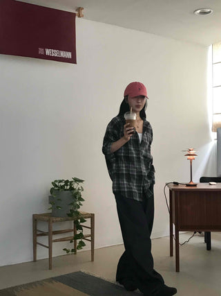 Street Oversized Check Shirt