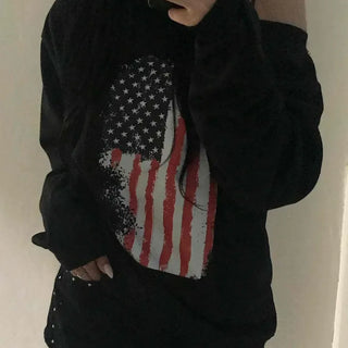 One-Off Shoulder Vintage Sweatshirt