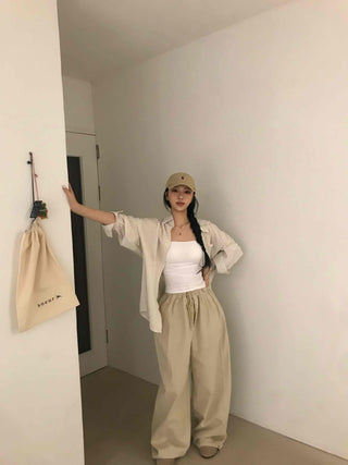 Basic Strap Plain Square Neck Sleeveless Top