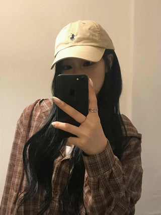 Simple Cotton Check Shirt