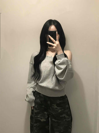 Unique Cotton Camouflage Long Pants