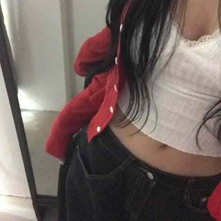 New Basic Plain Cropped Sleeveless Knit