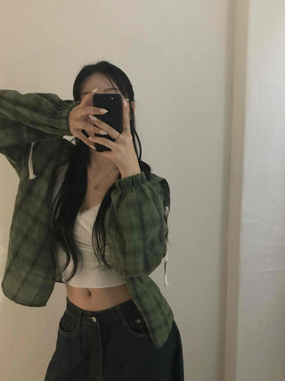 New Basic Plain Cropped Sleeveless Knit