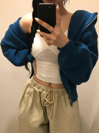 Effortless Wide Cotton Plain Long Pants