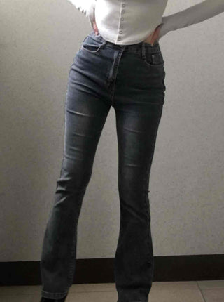 Minimal Denim Bootcut Long Pants