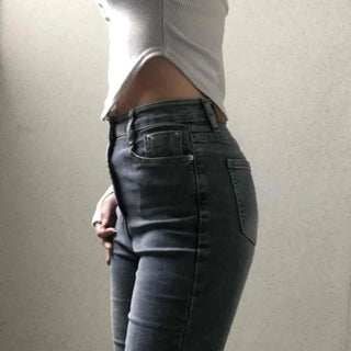 Minimal Denim Bootcut Long Pants