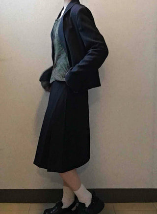 Romantic Midi Pleated Skirt