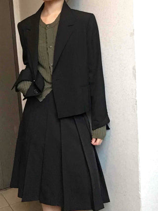 Romantic Midi Pleated Skirt