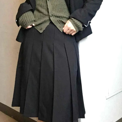 Romantic Midi Pleated Skirt