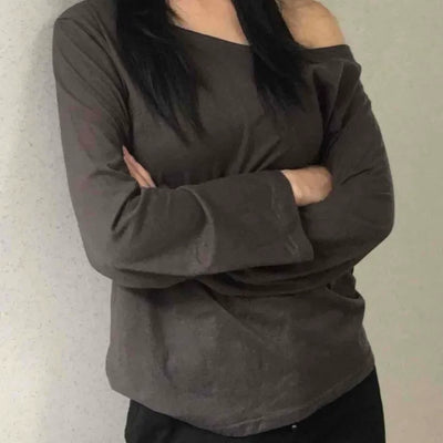 Street One-Off Asymmetrical Long Sleeve T-shirt