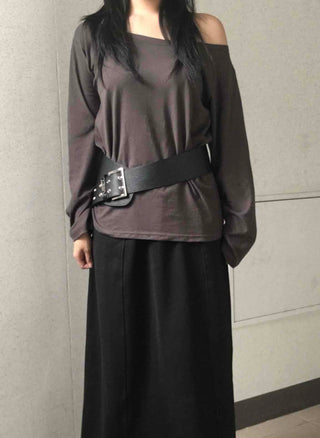 Street One-Off Asymmetrical Long Sleeve T-shirt
