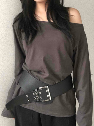 Street One-Off Asymmetrical Long Sleeve T-shirt