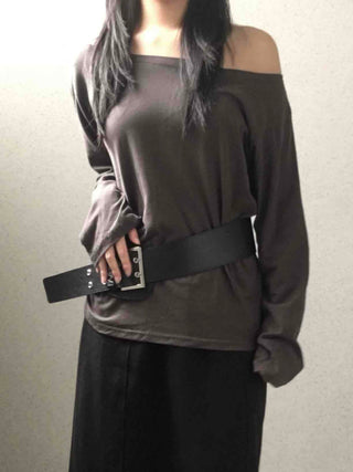 Street One-Off Asymmetrical Long Sleeve T-shirt