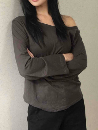 Street One-Off Asymmetrical Long Sleeve T-shirt