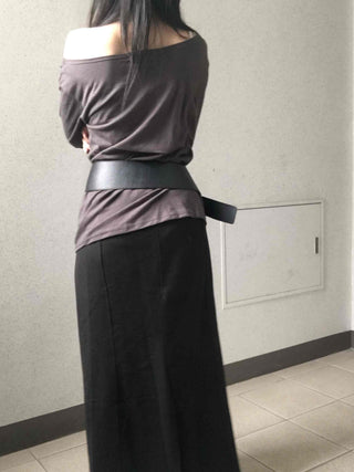 Street One-Off Asymmetrical Long Sleeve T-shirt