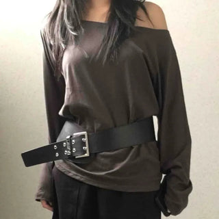 Street One-Off Asymmetrical Long Sleeve T-shirt