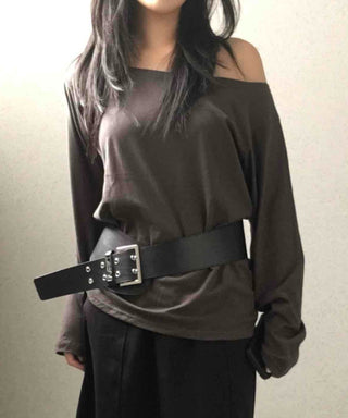 Street One-Off Asymmetrical Long Sleeve T-shirt