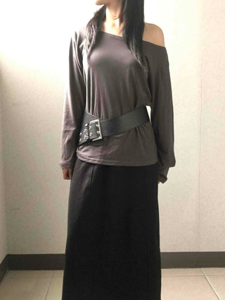 Street One-Off Asymmetrical Long Sleeve T-shirt