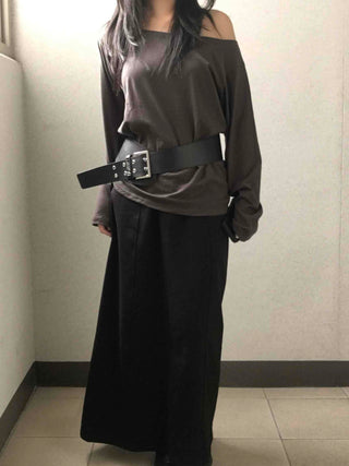 Simple Trendy Maxi Long Skirt