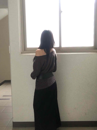 Simple Trendy Maxi Long Skirt
