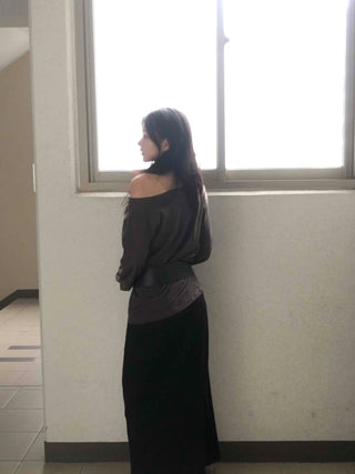 Simple Trendy Maxi Long Skirt