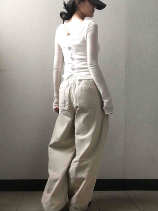 Basic Autumn Cotton Long Pants