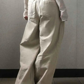 Basic Autumn Cotton Long Pants