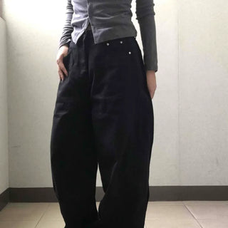 Pure Overfit Snap Cut Pants