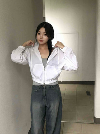 Daily Vintage Washed Denim Long Pants