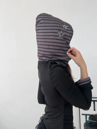 Noah Star Stripe Zip-up Hoodie