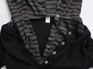 Noah Star Stripe Zip-up Hoodie